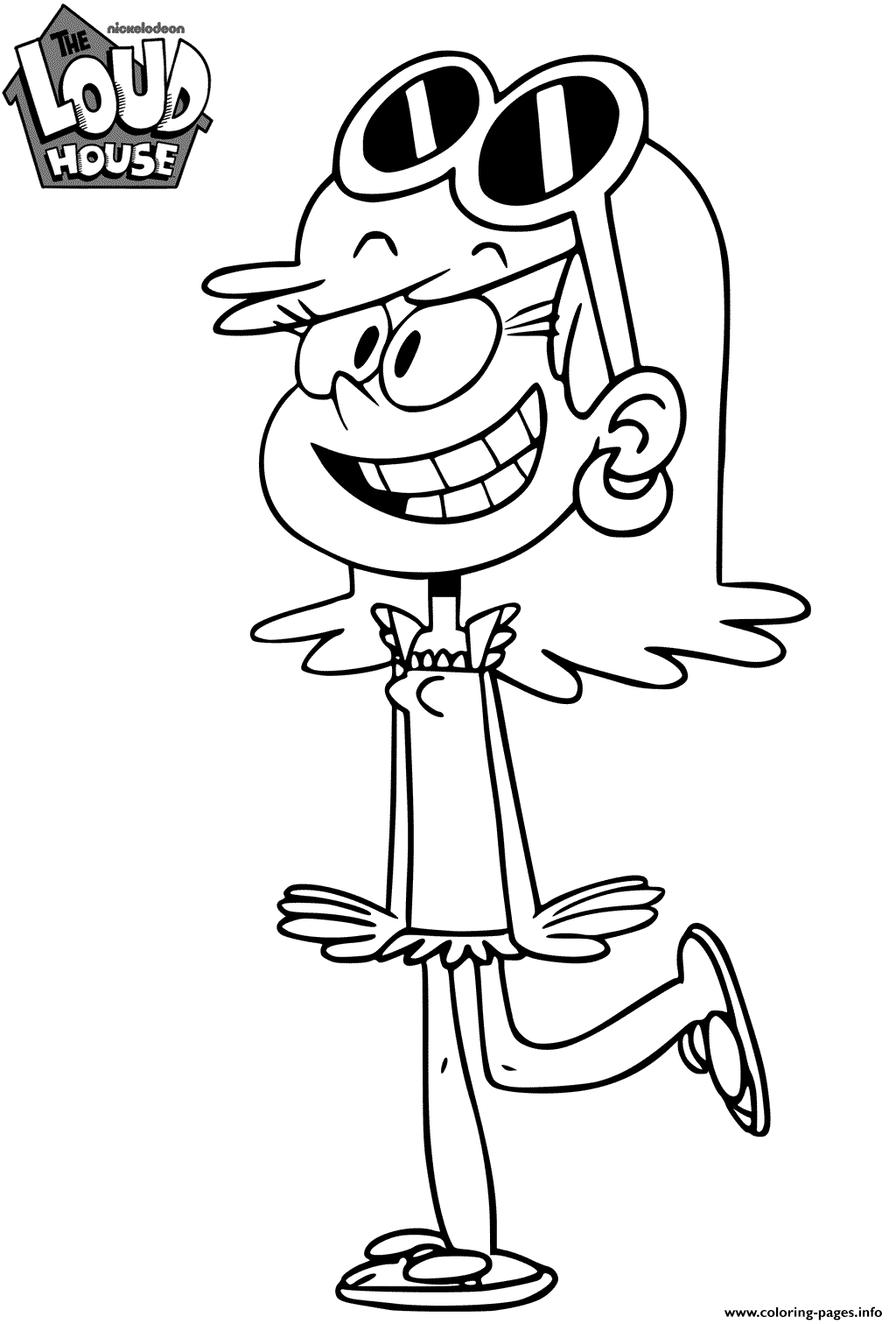 Printable Loud House Coloring Pages - Free Printable ...