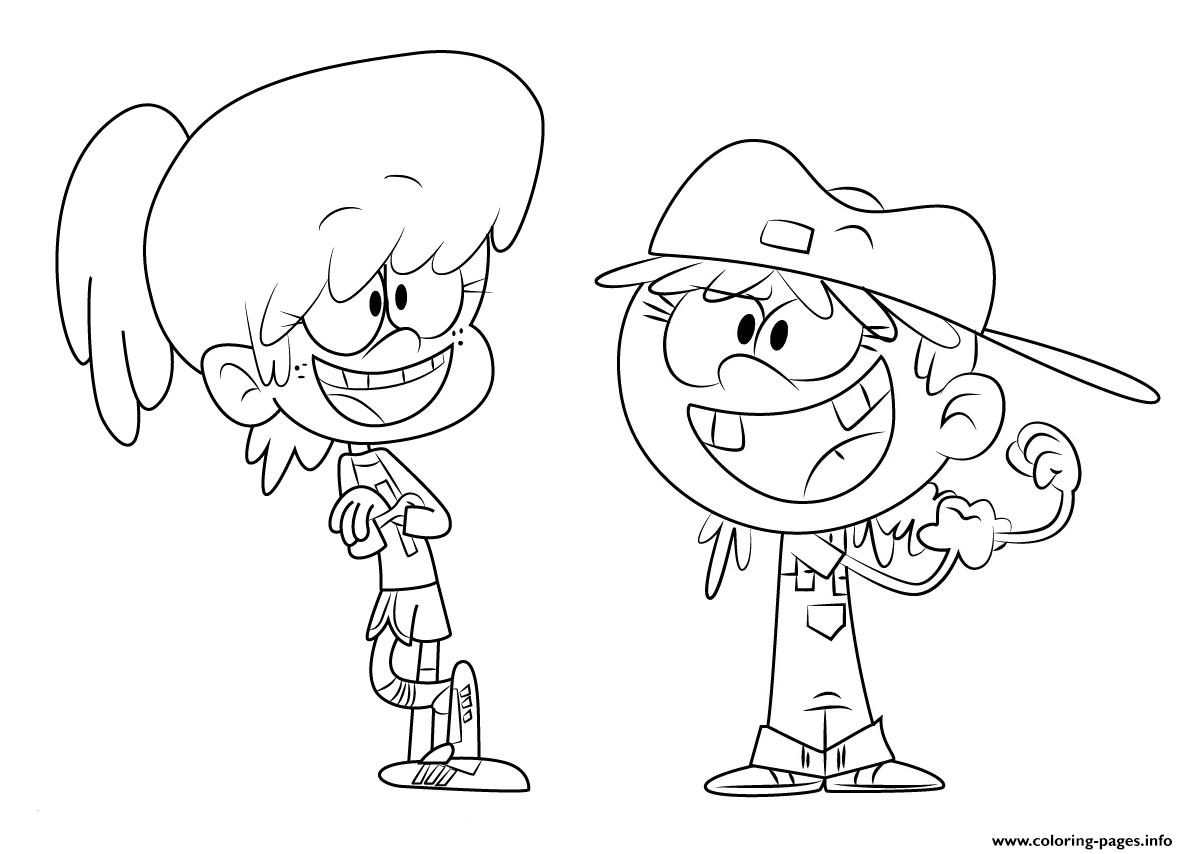 Loud House Coloring Pictures - Sheapeterson - Coloring Web Pages