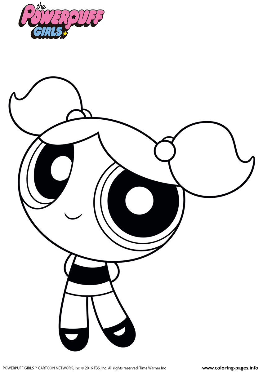 48 Power Puff Girls Coloring Book Powerpuff Coloring Bubbles Printable Images Collection