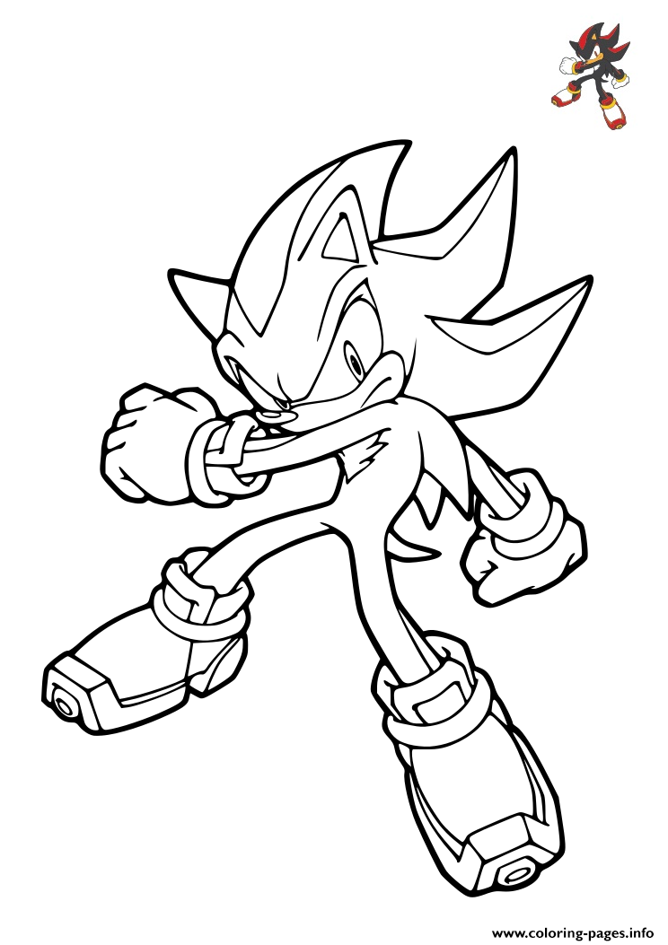 Sonic 2020 Free Coloring Pages