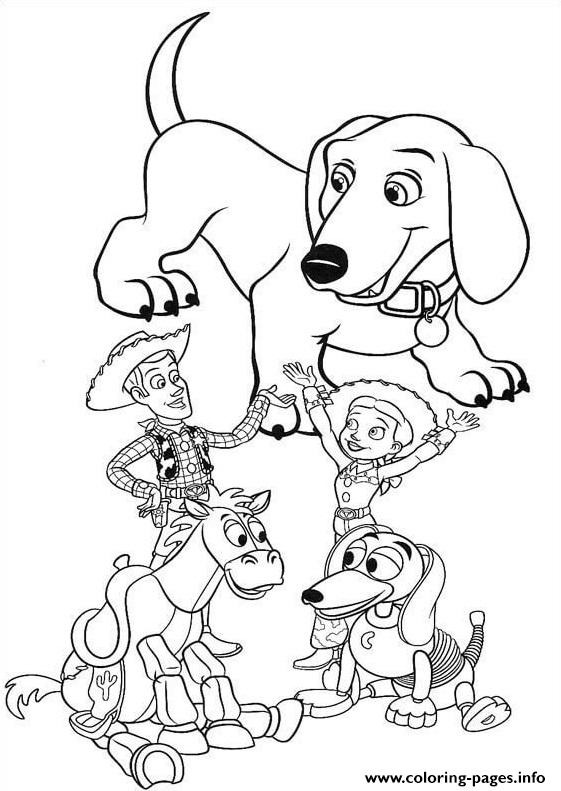 Toy Story Family coloring