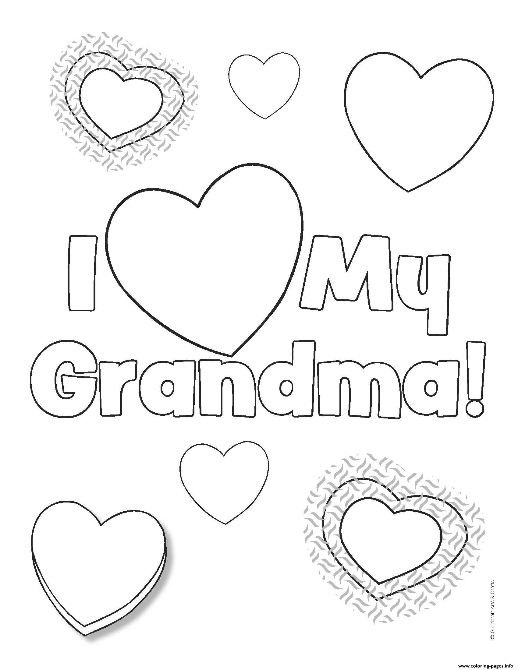 Happy Birthday Grandma Printable Card