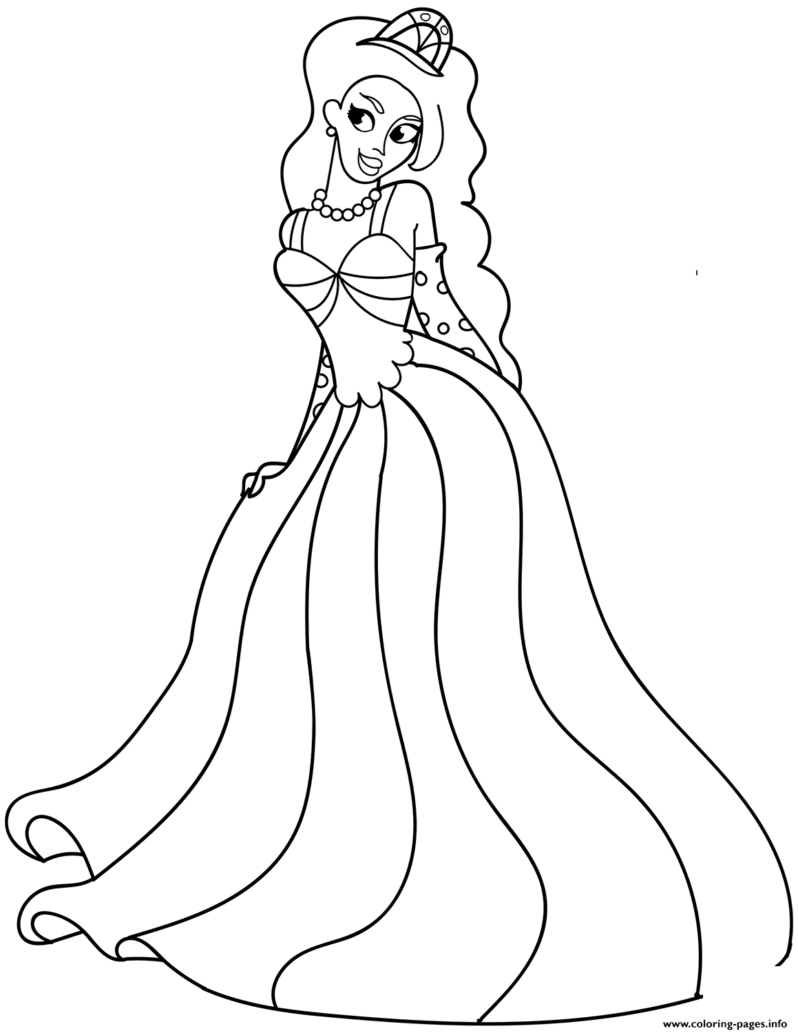 Sovereign Princess coloring