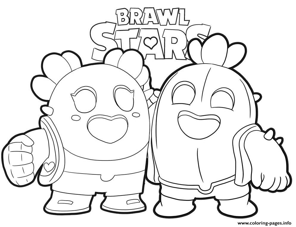 Brawl Stars Coloring Pages Sandy Coloring And Drawing - coloring sandy brawl star