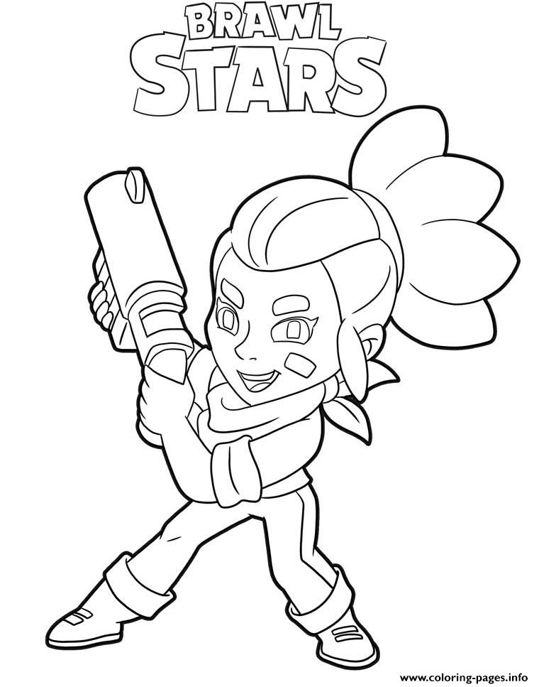 Coloriage A Imprimer De Brawl Stars