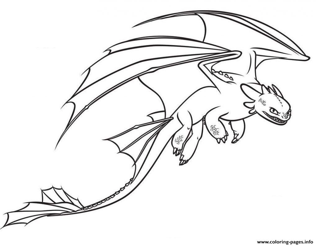 Toothless Fastest Dragon coloring