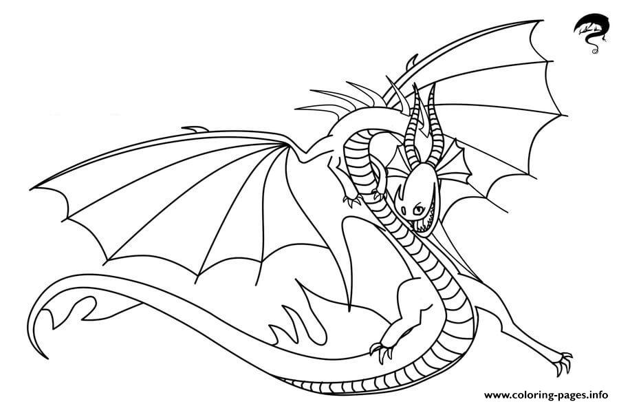 Download Death Song Dragon Coloring Pages Printable