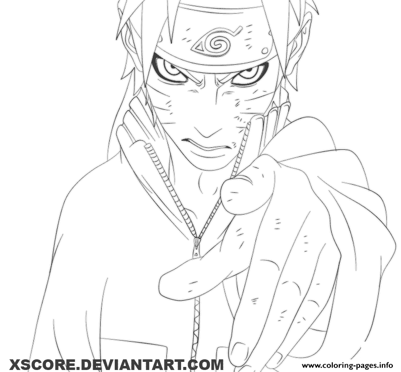 Naruto Uzumaki 652 coloring