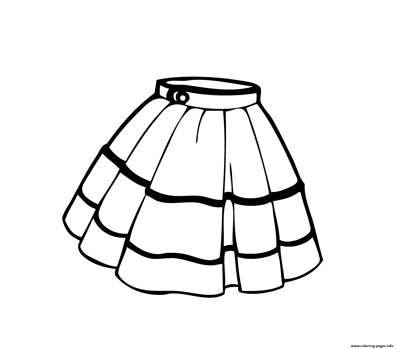Fashion Skirt coloring