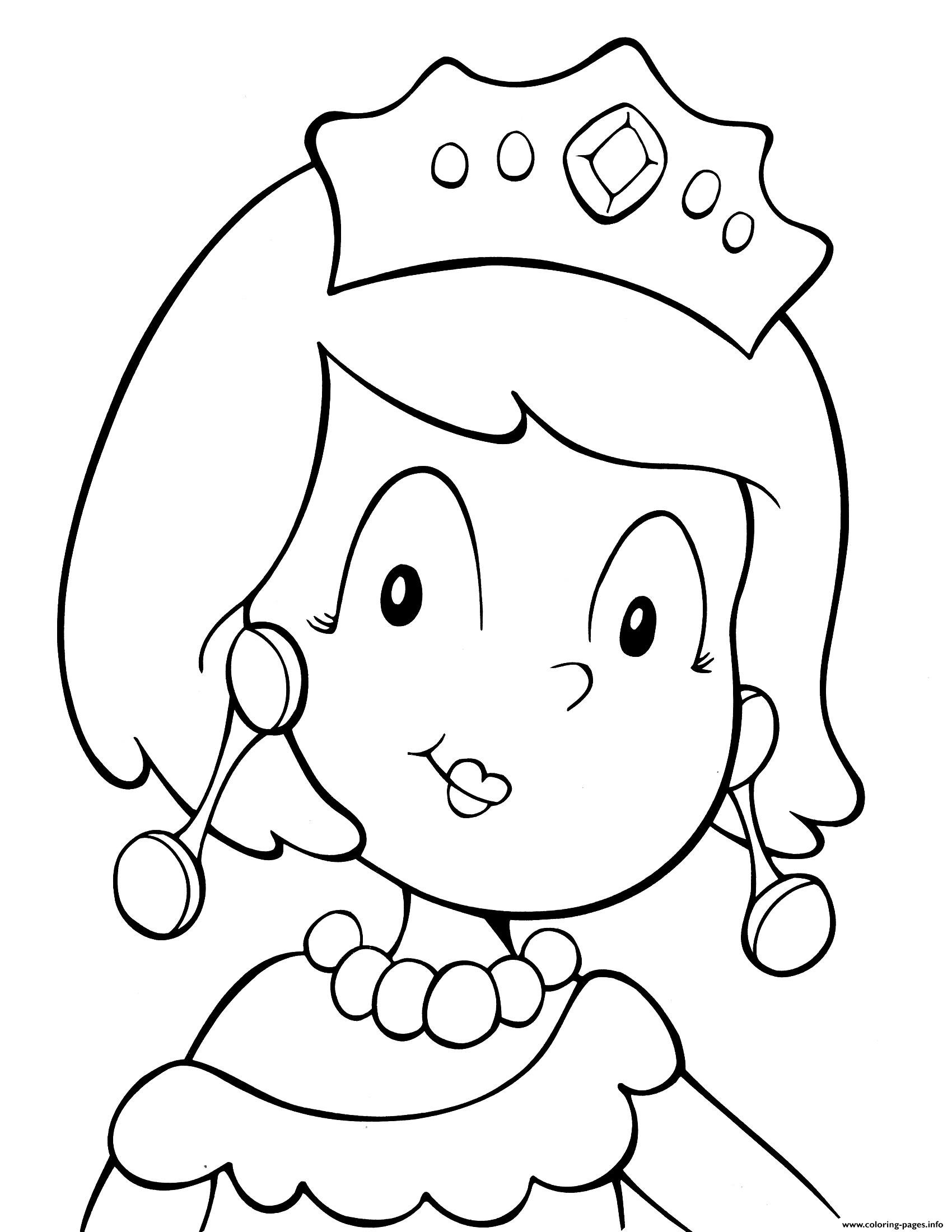 Crayola Princess Coloring page Printable