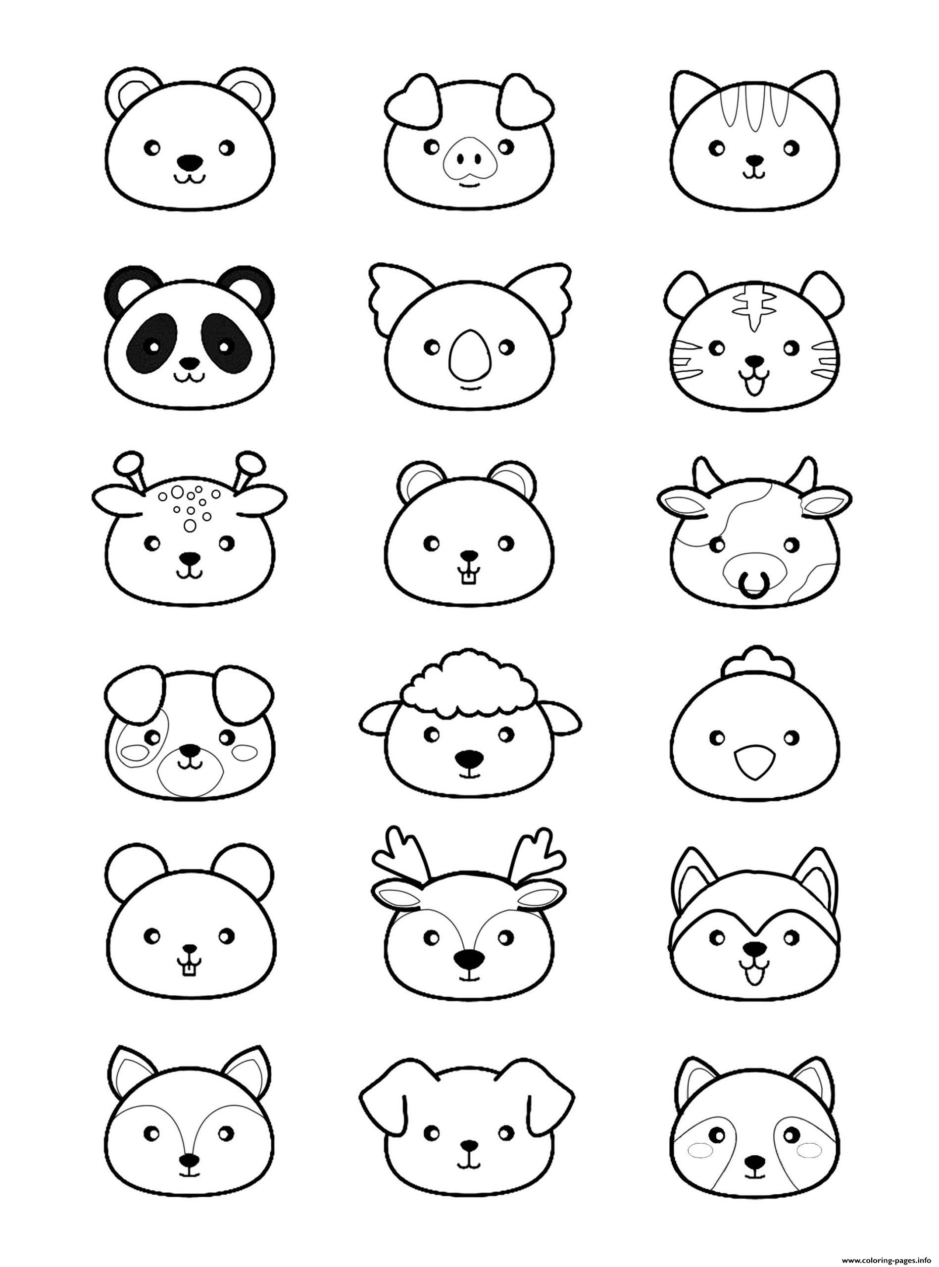 10 Kawaii Animal Coloring Pages to Unleash Your Inner Cuteness