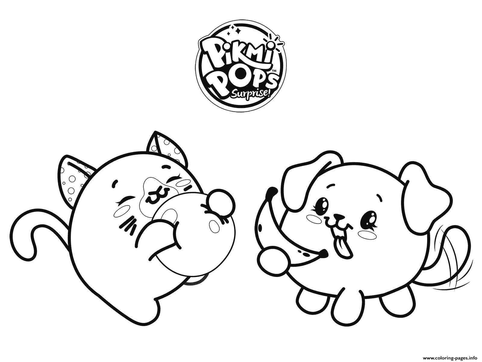 Kawaii Animals Coloring page Printable