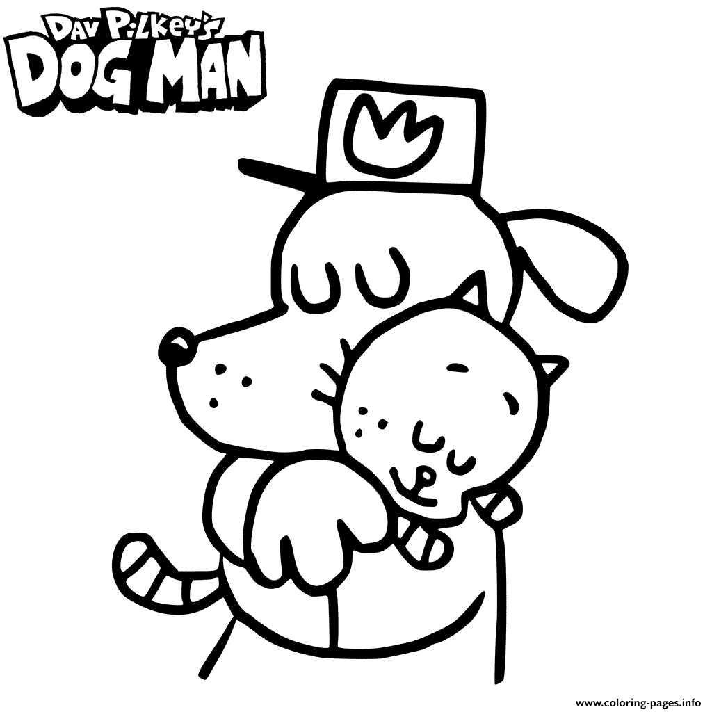 Dog Man And Cat Kid coloring