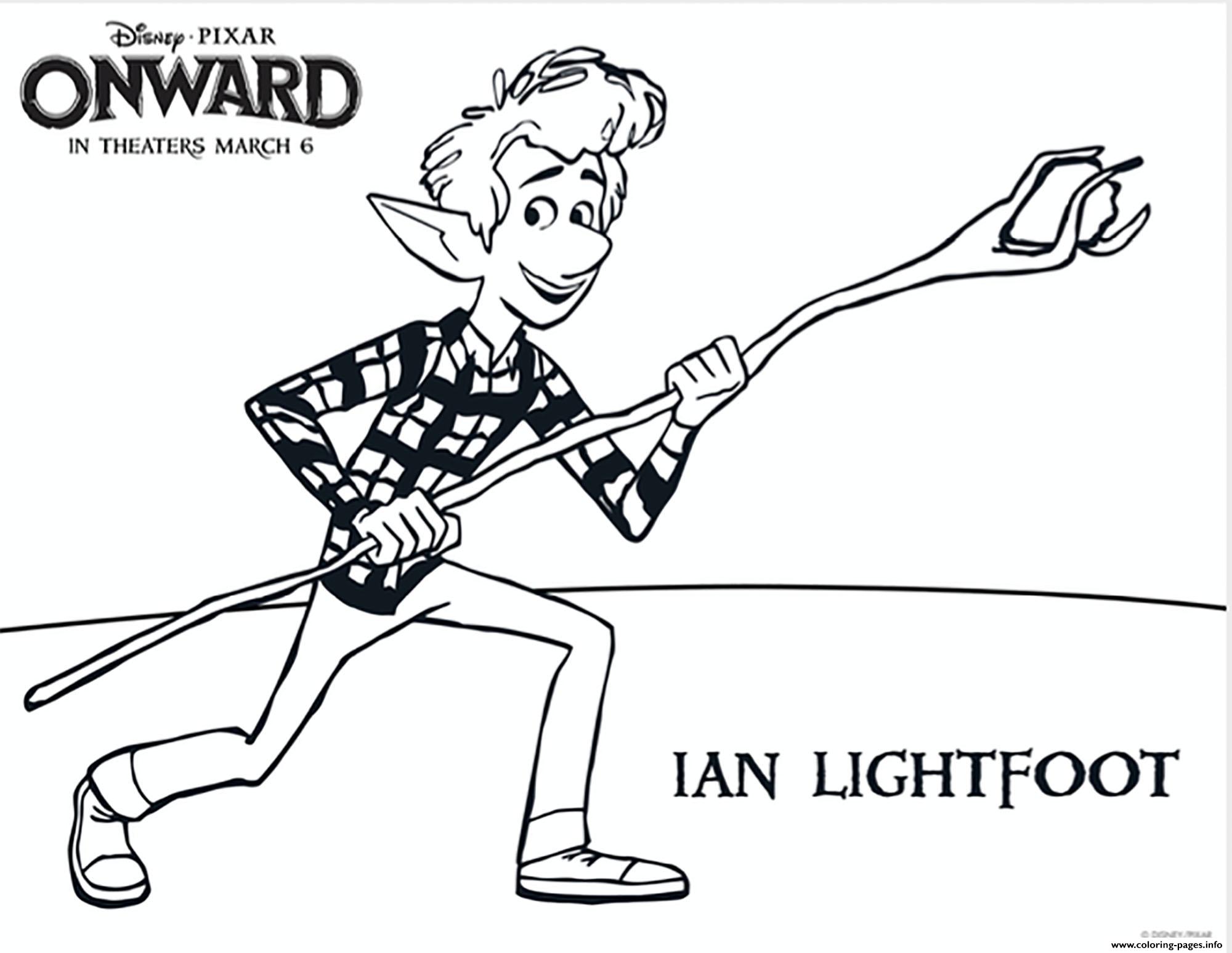 Ian Lightfoot Onward coloring