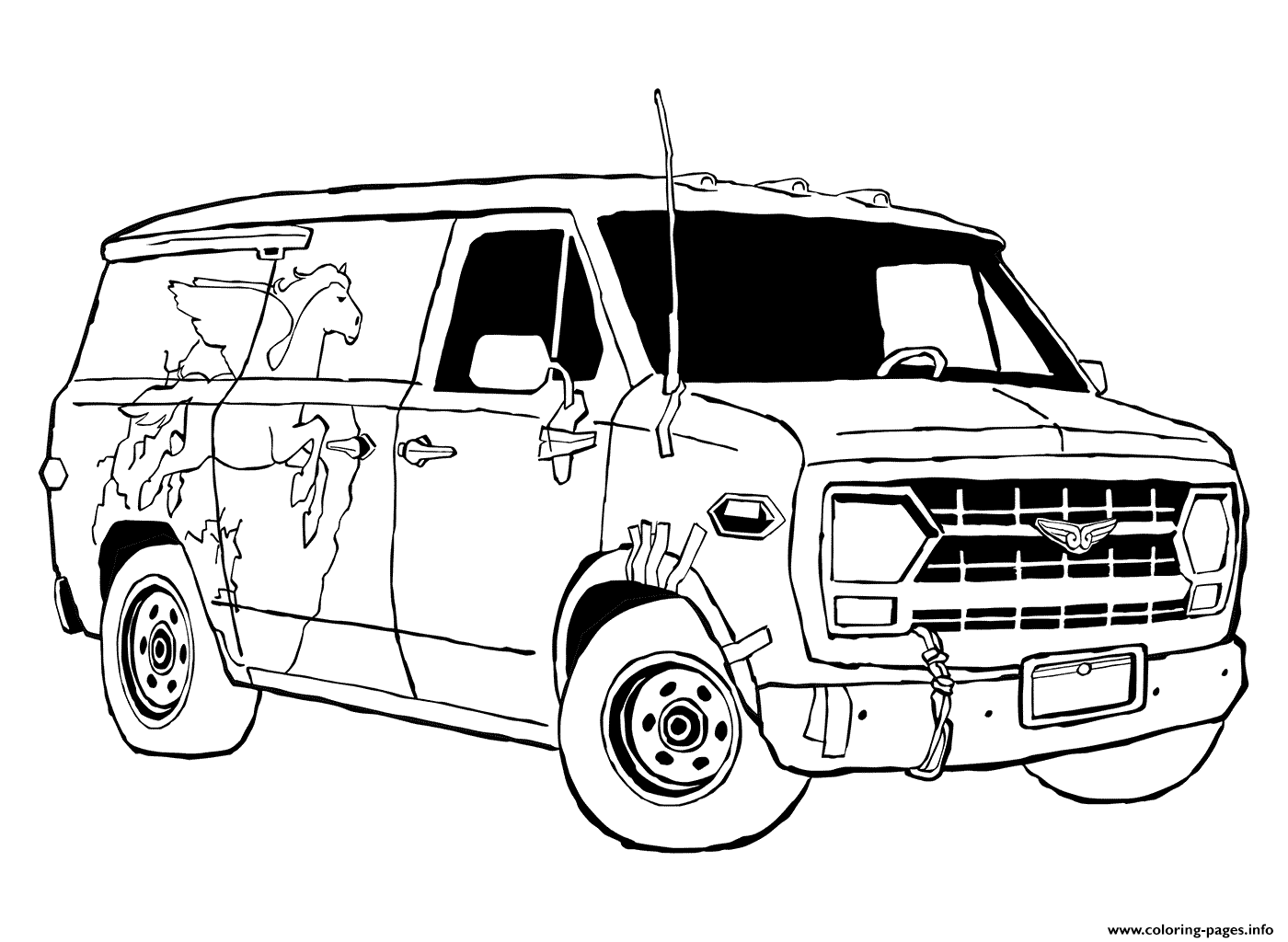 Van From Onward coloring