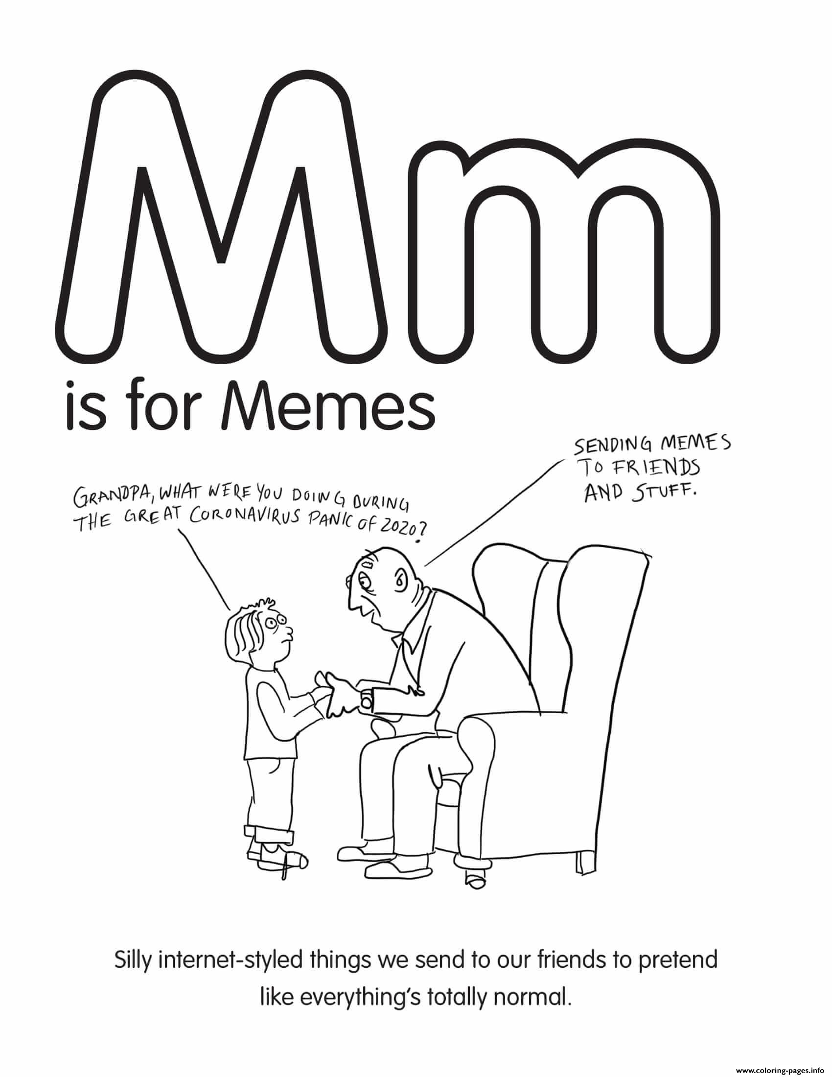 Meme Coloring Book Free Download Educative Printable vrogue.co