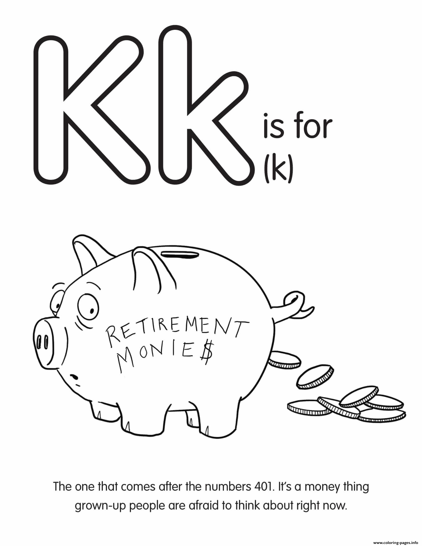 K Is For K coloring