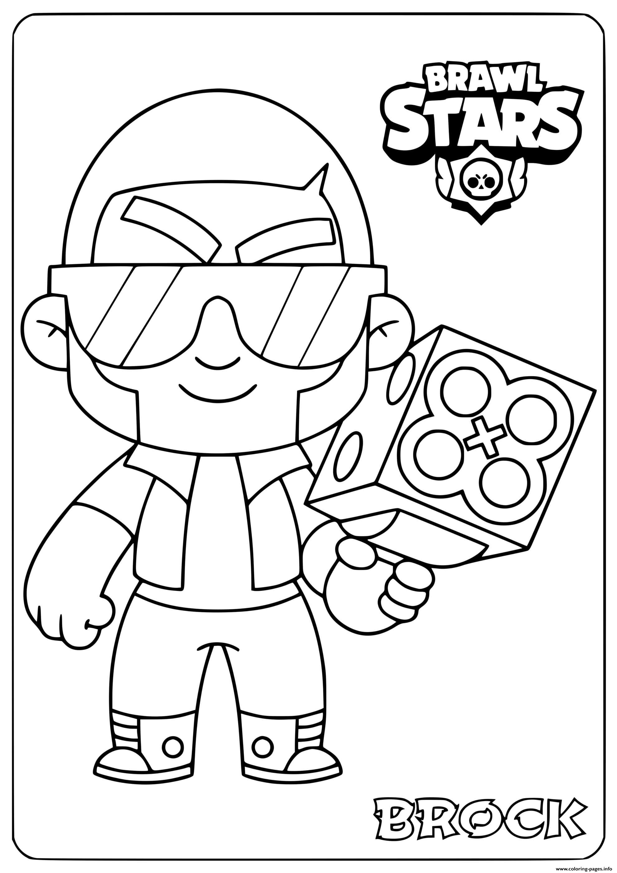 Brawl Stars Star Coloring Pages Coloring Pages Stars Images And