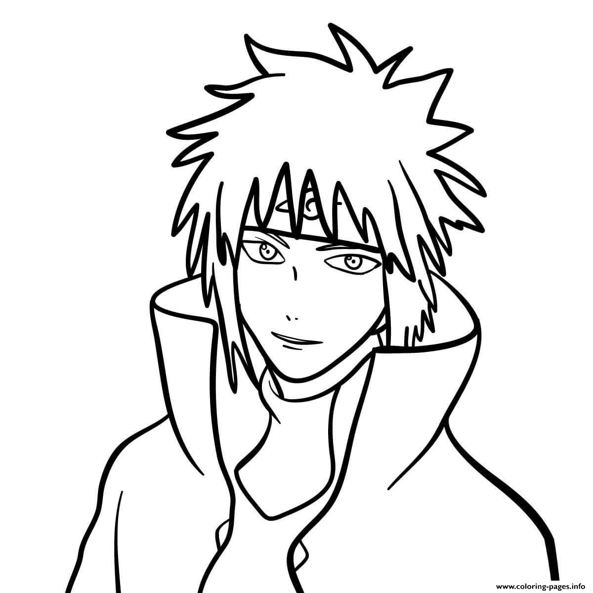 Minato Naruto coloring