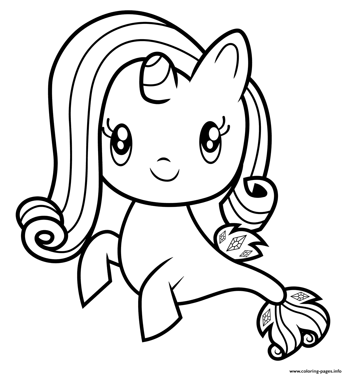 My Little Pony Starlight Glimmer Coloring Pages