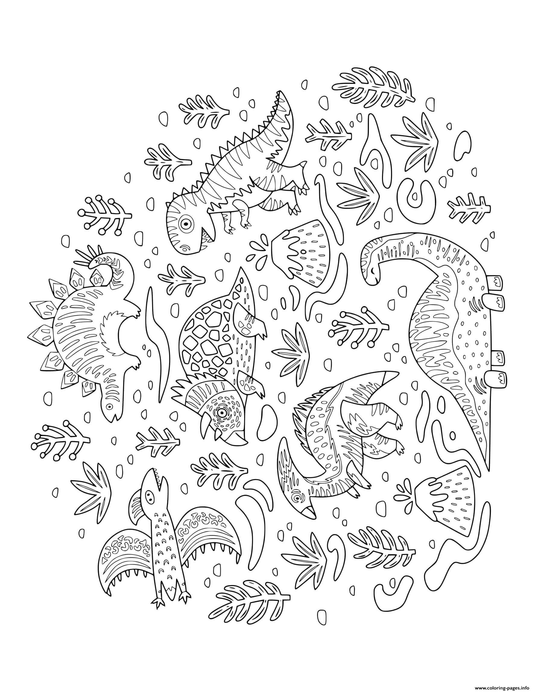 Stegosaurus Printable