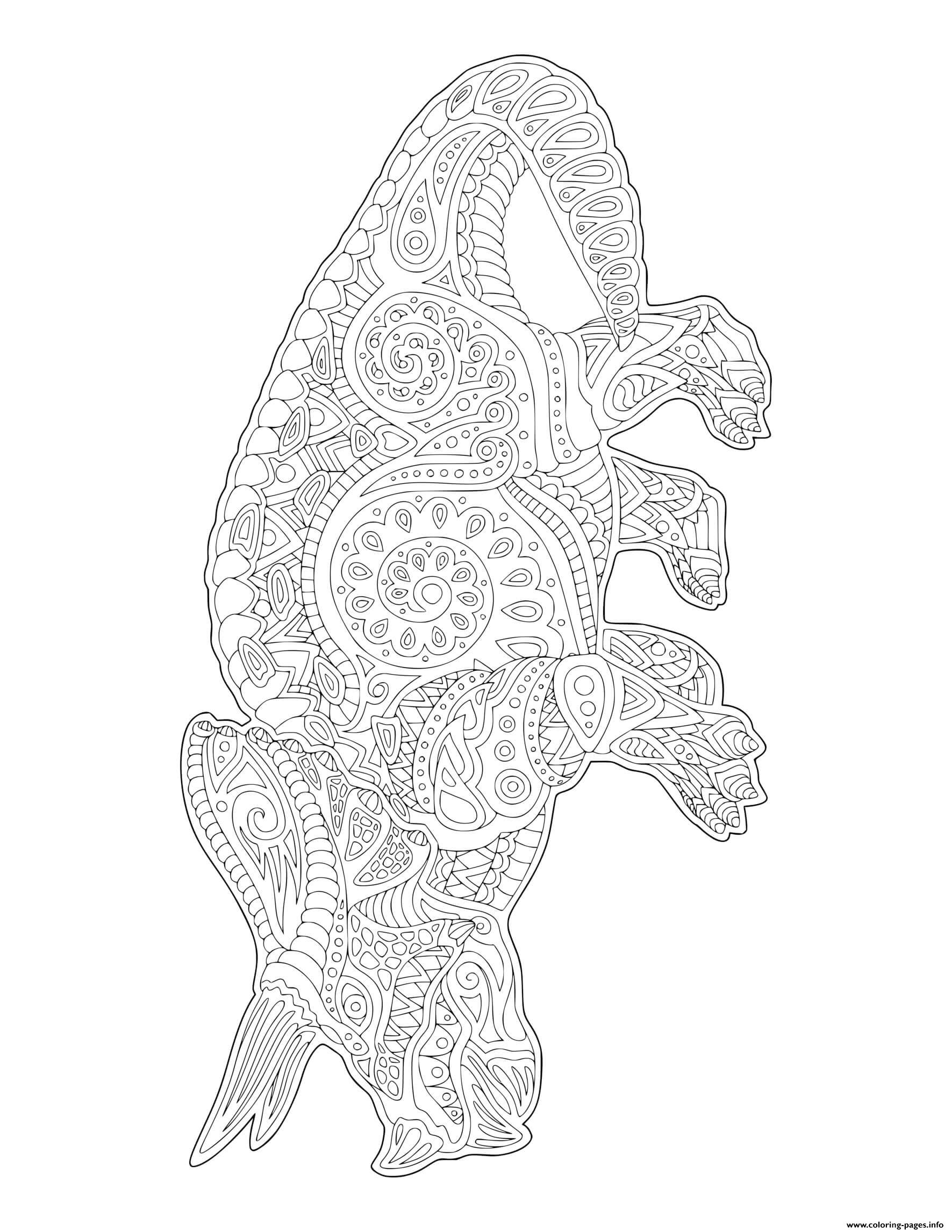 Dinosaur Triceratops Doodle For Adults coloring