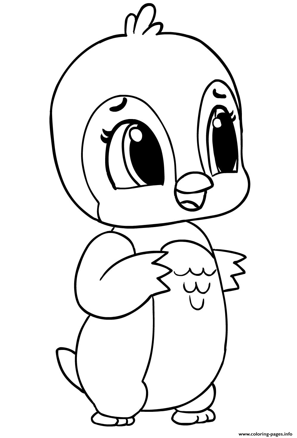 Hatchimals Penguin Coloring Pages Printable