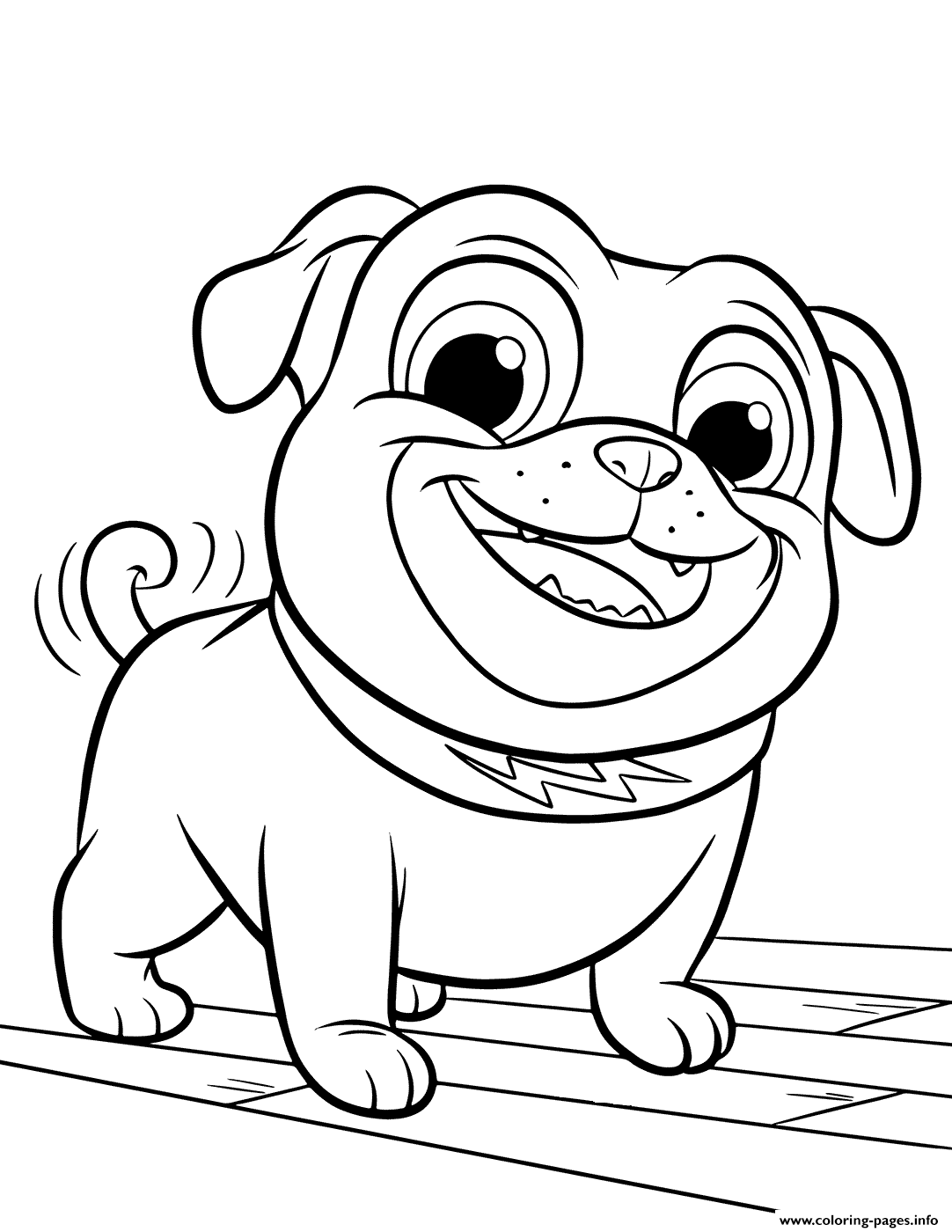 Bingo Puppy Dog Pals coloring