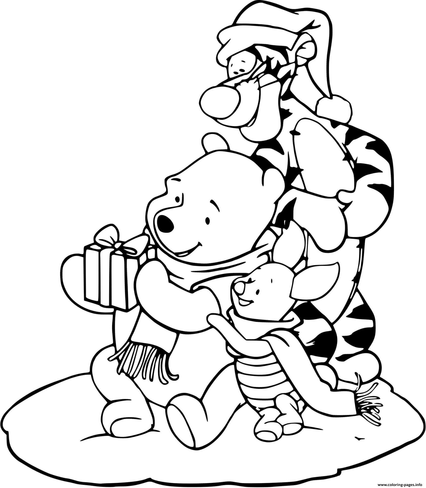 Pooh Tigger And Piglet coloring