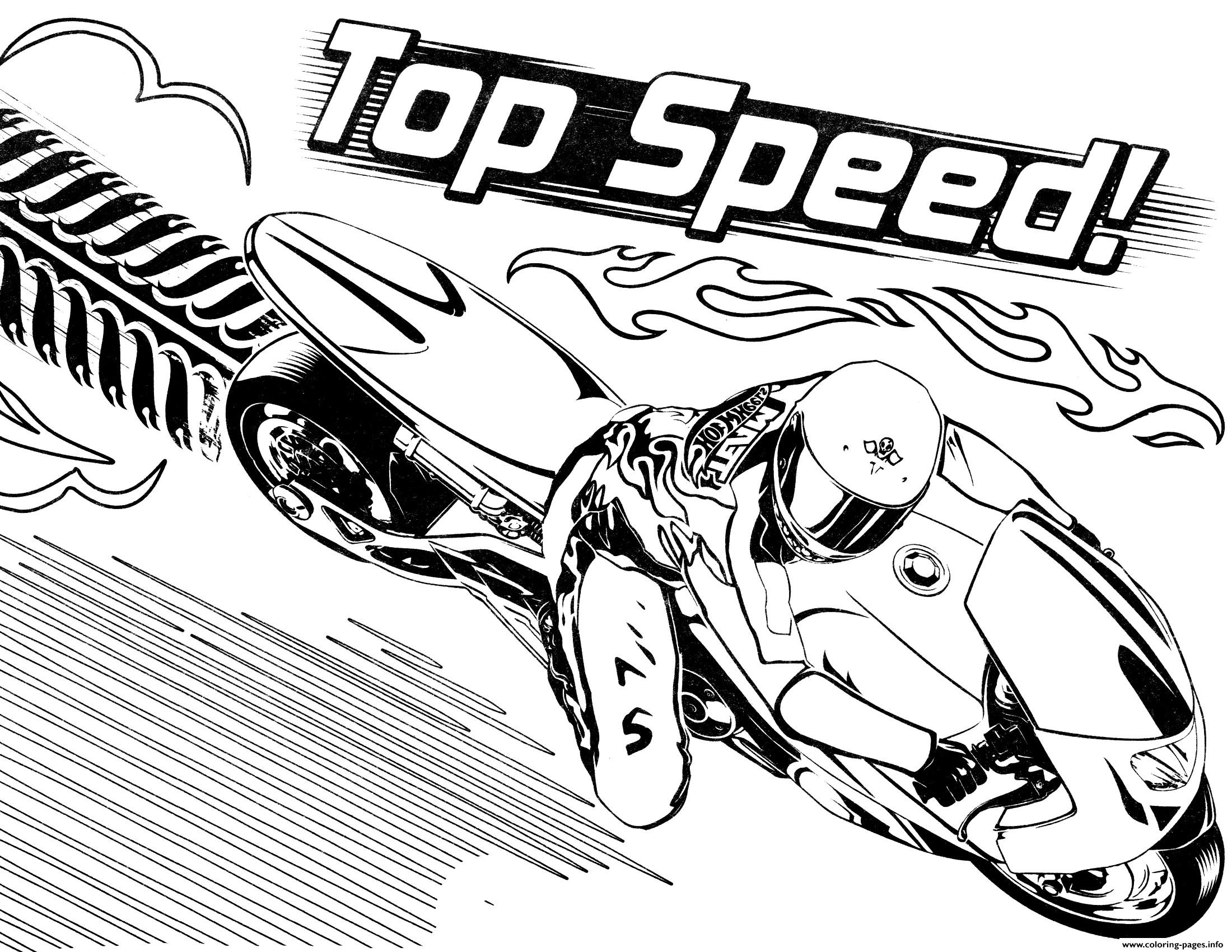 Top Speed coloring