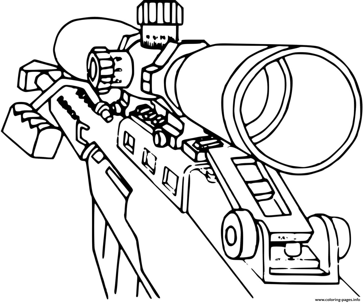 Call Of Duty Sniper coloring