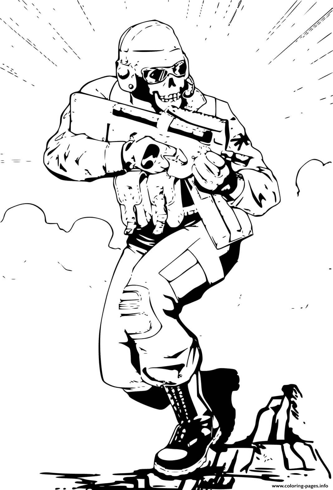 Call Of Duty Black Ops Activision coloring