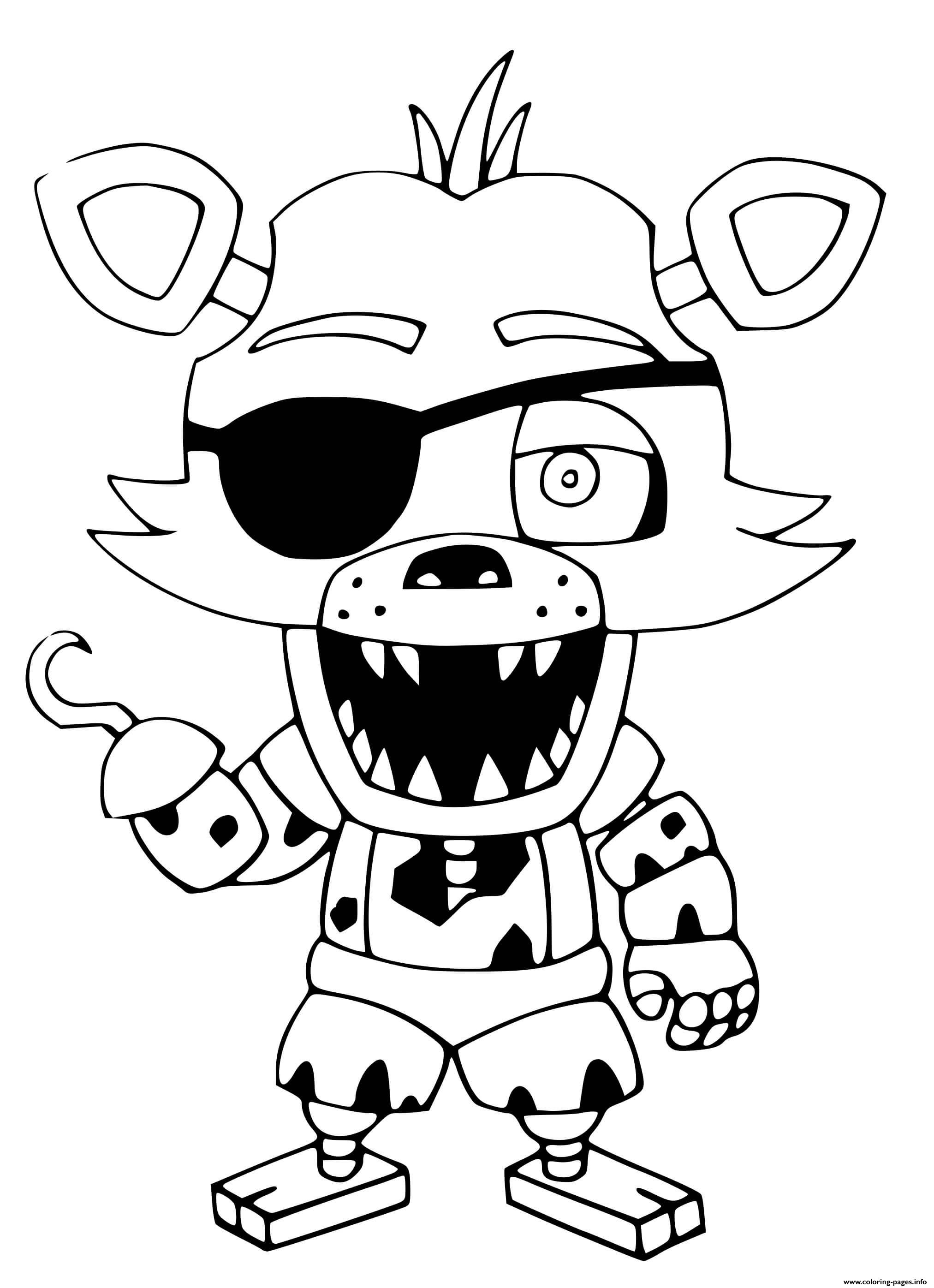 50+ lovely photograph Fnaf Coloring Book Pages Chica Fnaf Coloring