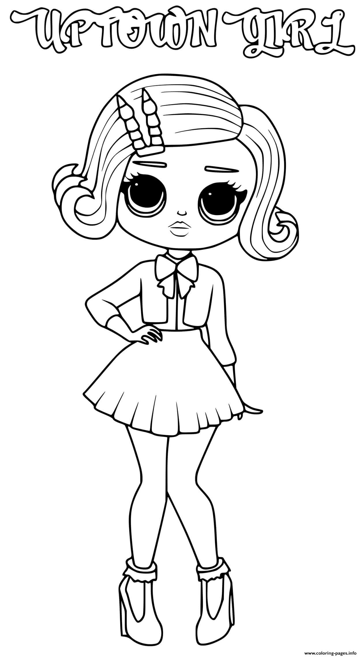 Lol Omg Dolls Printable Coloring Pages - Lol Surprise Coloring Book