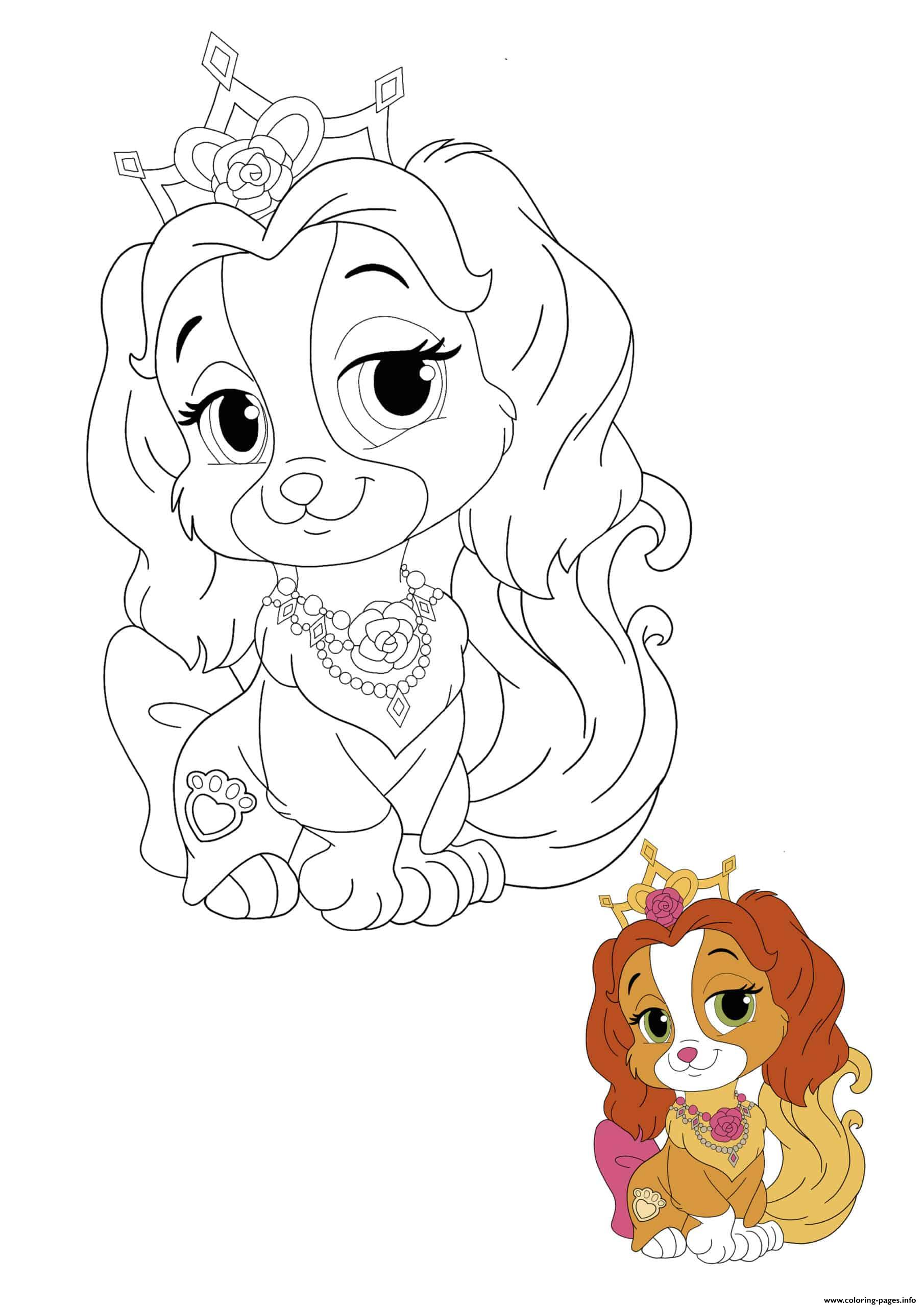 Princess Coloring Pages For Girls Coloring Pages