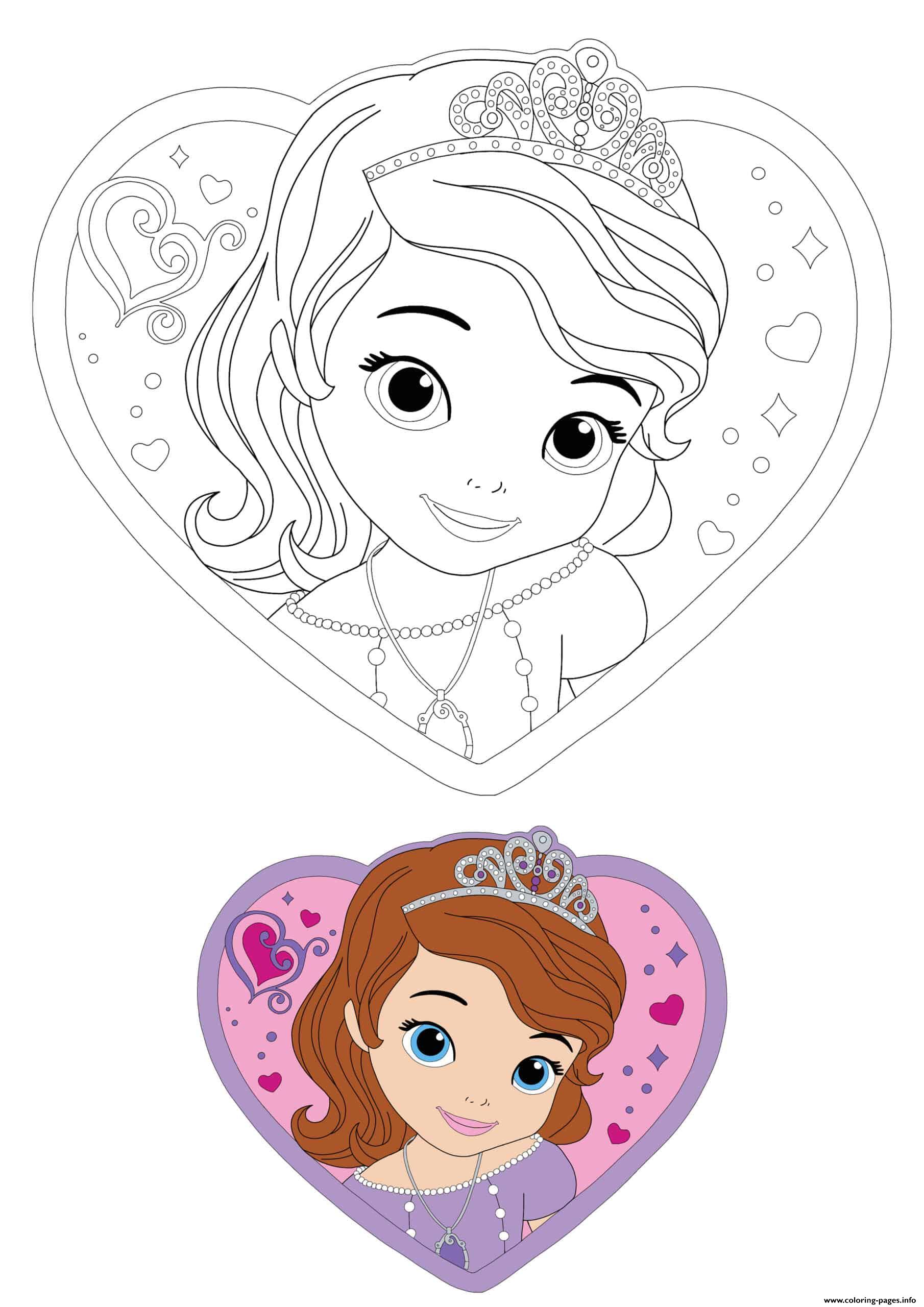 Sofia The First coloring