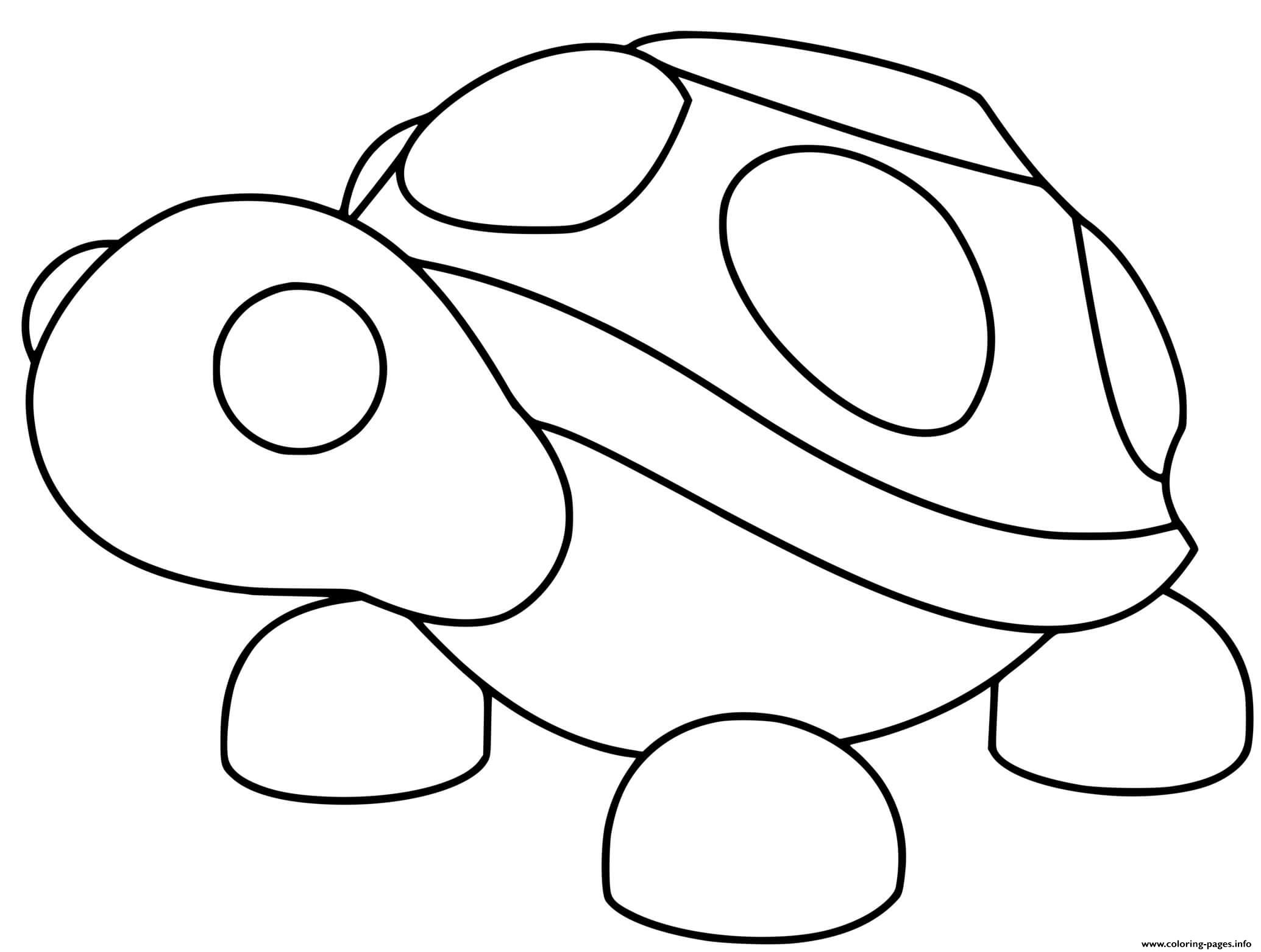 Roblox Adopt Me Turtle Coloring Pages Printable