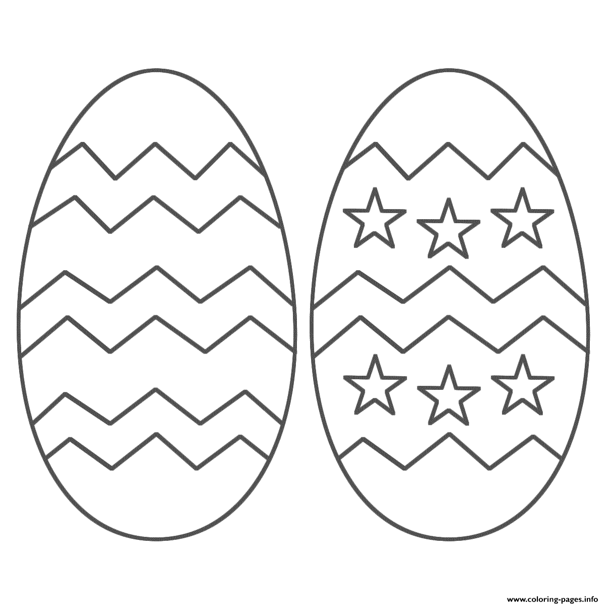 Free Easter Egg Two coloring
