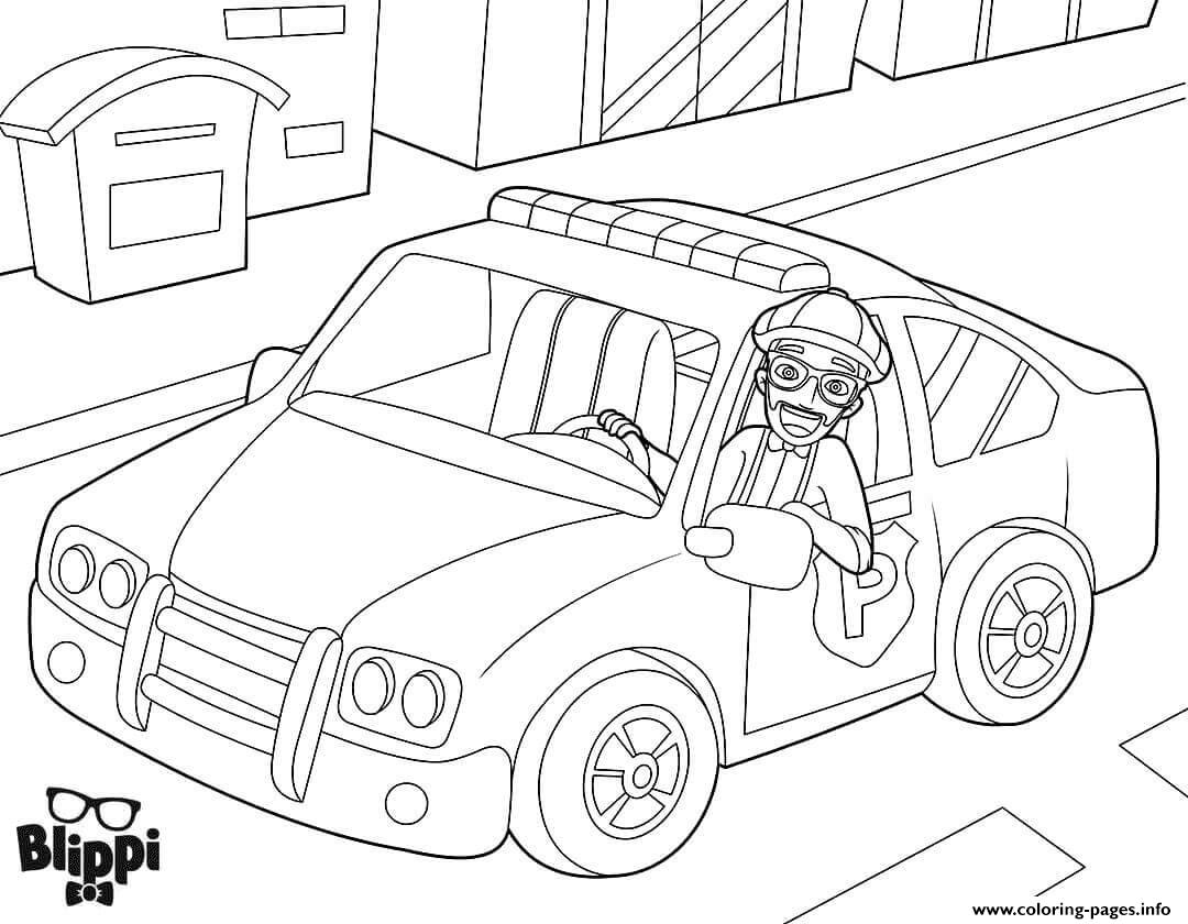 Blippi Coloring Page Printable - Blippi Coloring Pages 25 Coloring