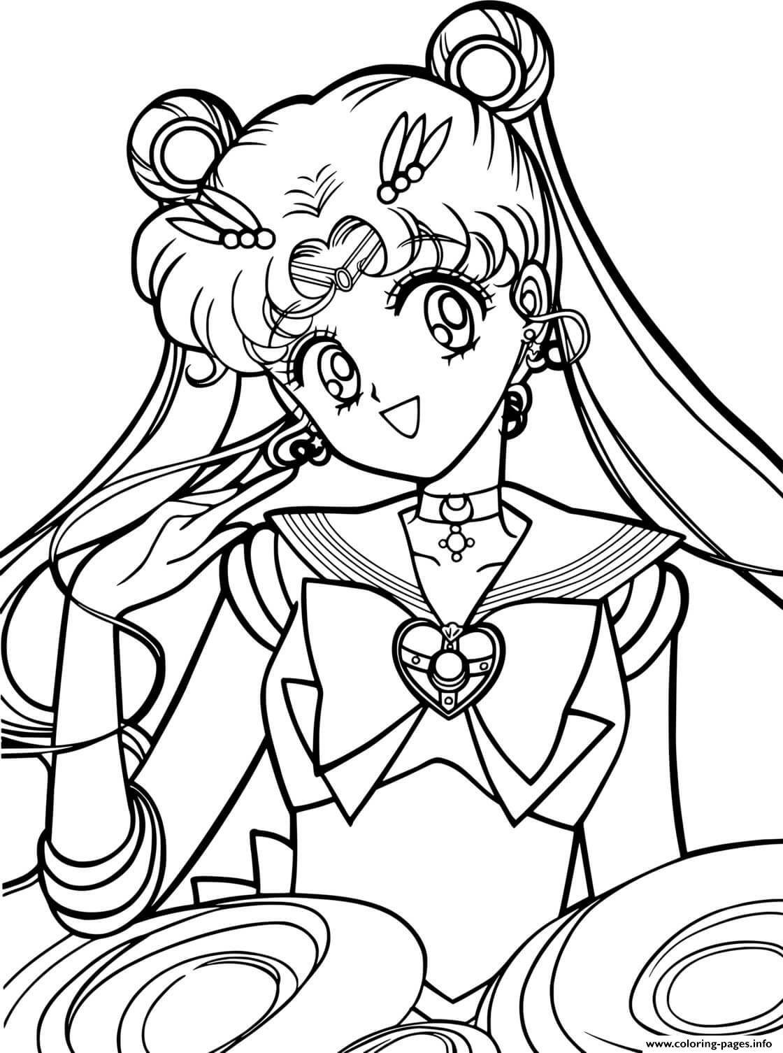 Sailor Moon Coloring page Printable