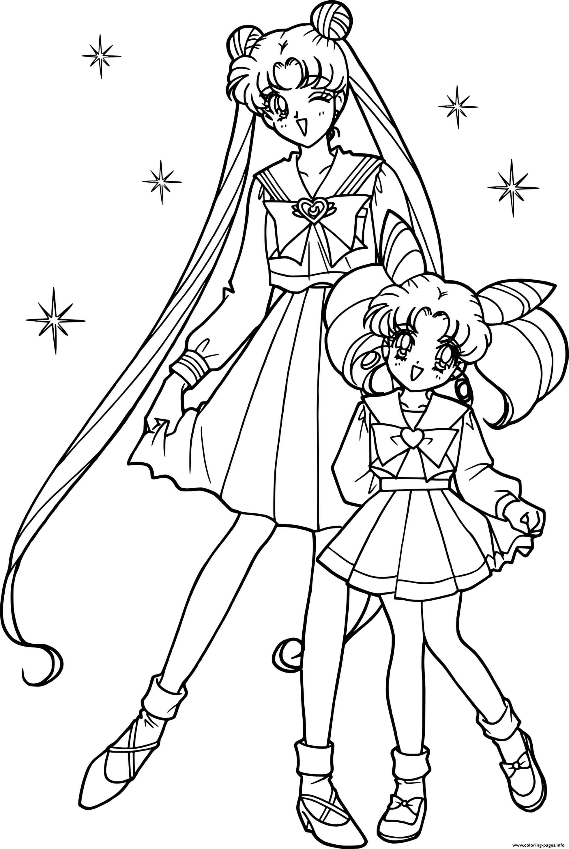Sailor Moon Coloring page Printable
