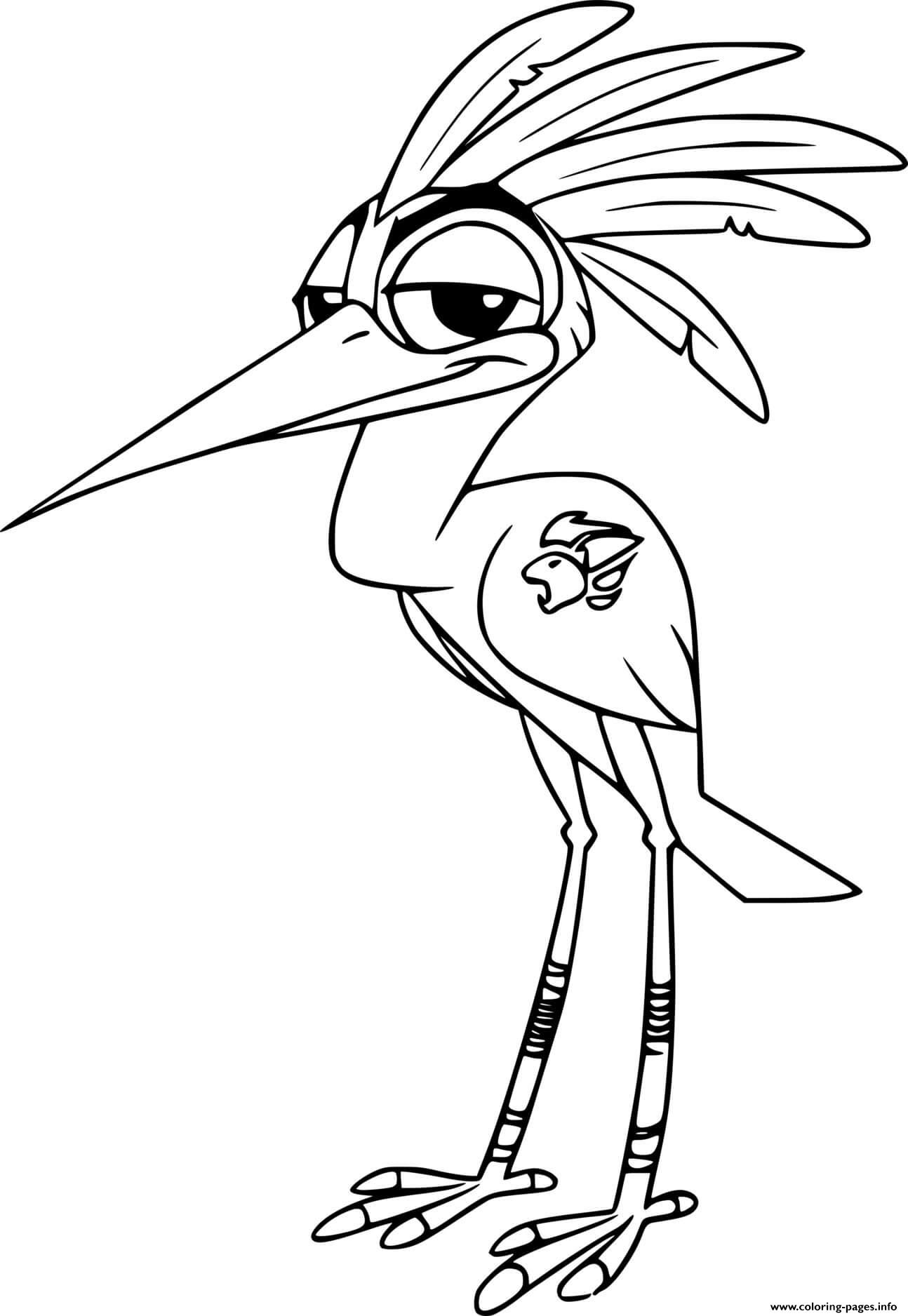 Ono Egret coloring pages