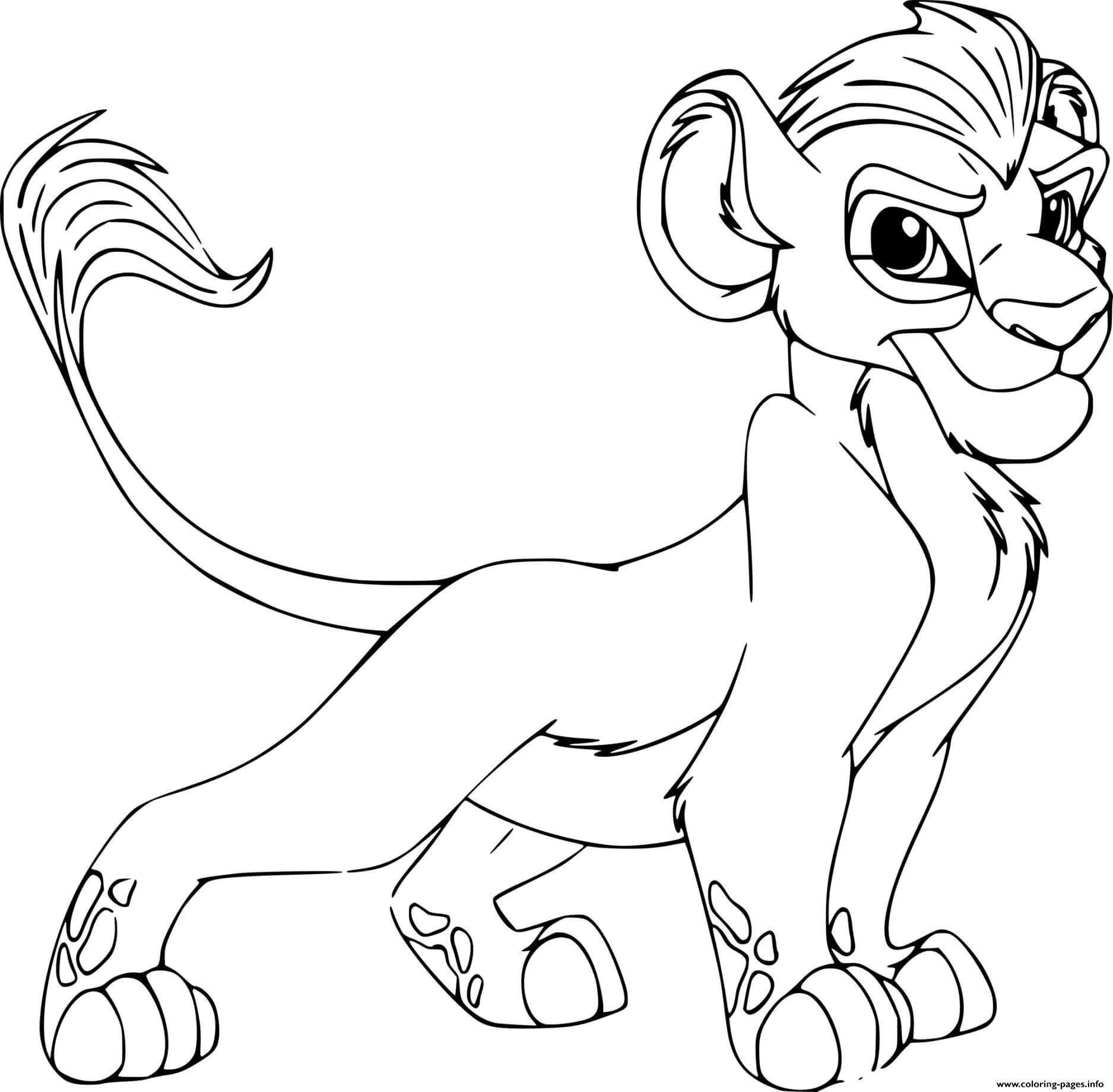 Strong Kion coloring pages