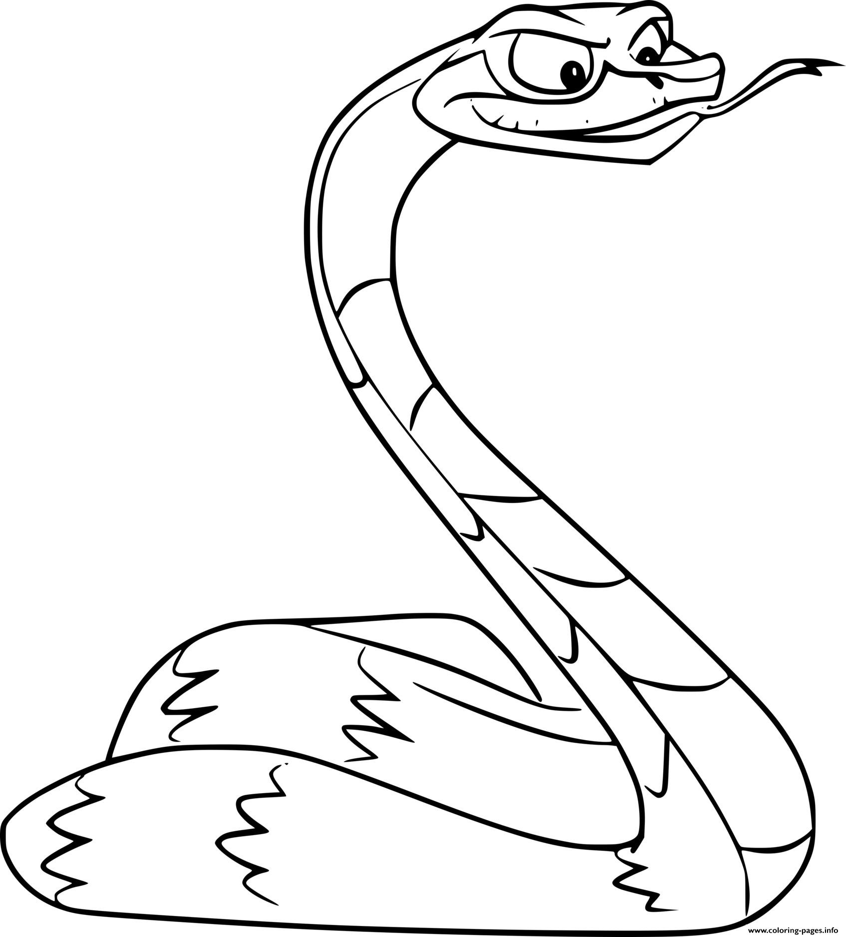 Snake From Lion Guard coloring pages