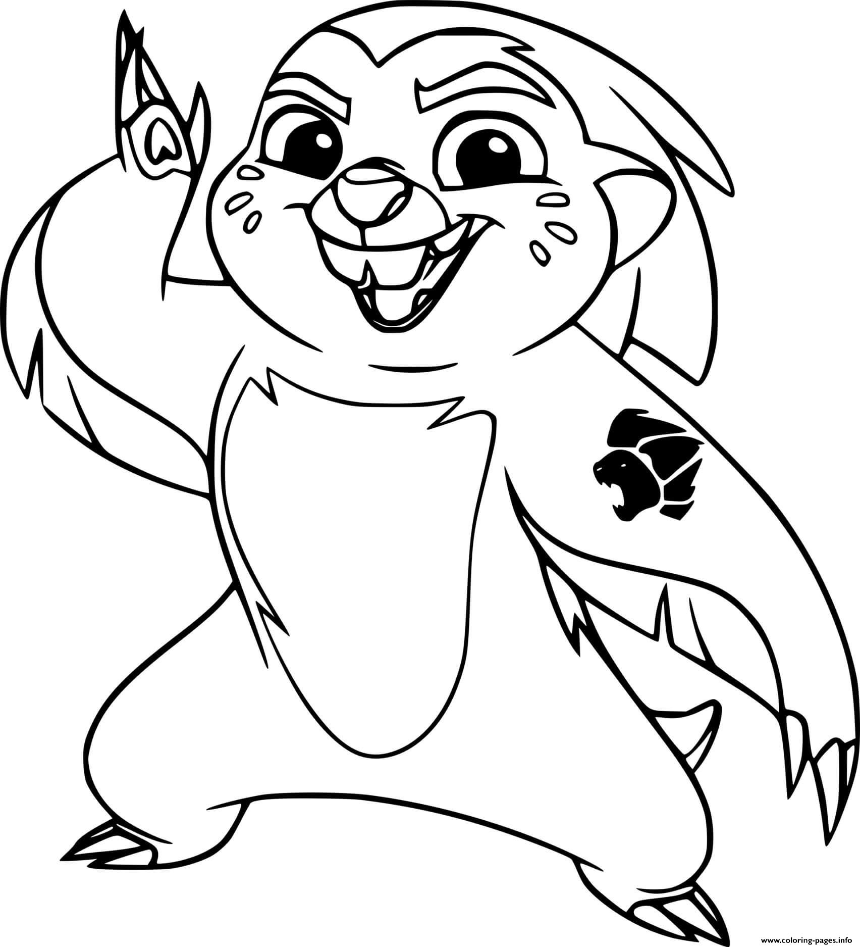 Happy Bunga  Coloring  Pages  Printable