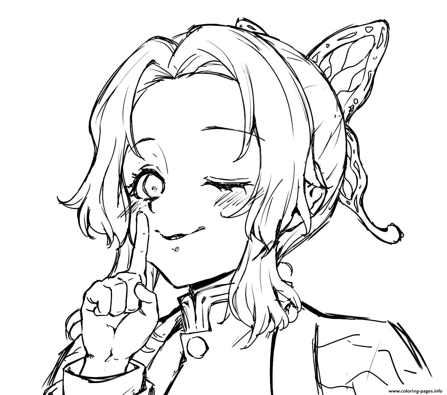 Anime Coloring Pages Demon Slayer Demon Slayer Coloring Pages 90 Free Coloring Pages What 