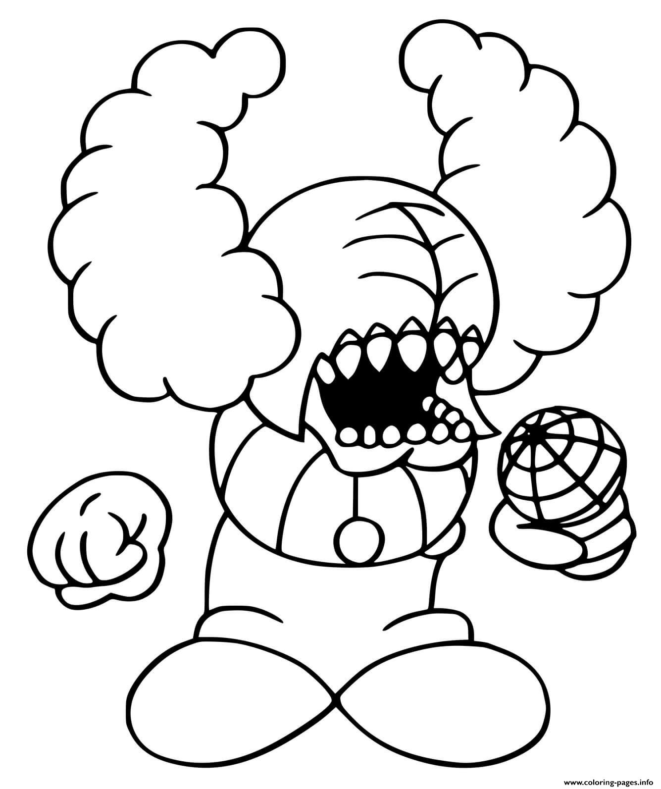 Tricky Coloring Page Printable
