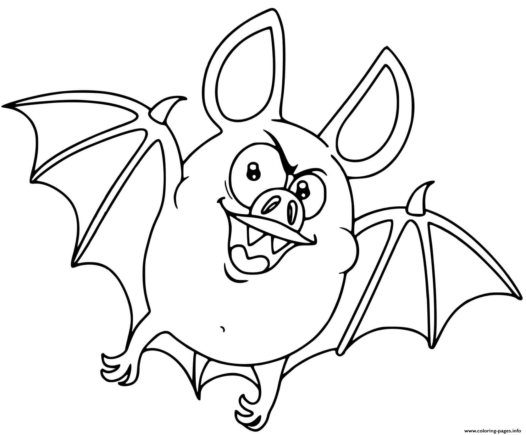 Vampire Bat coloring pages