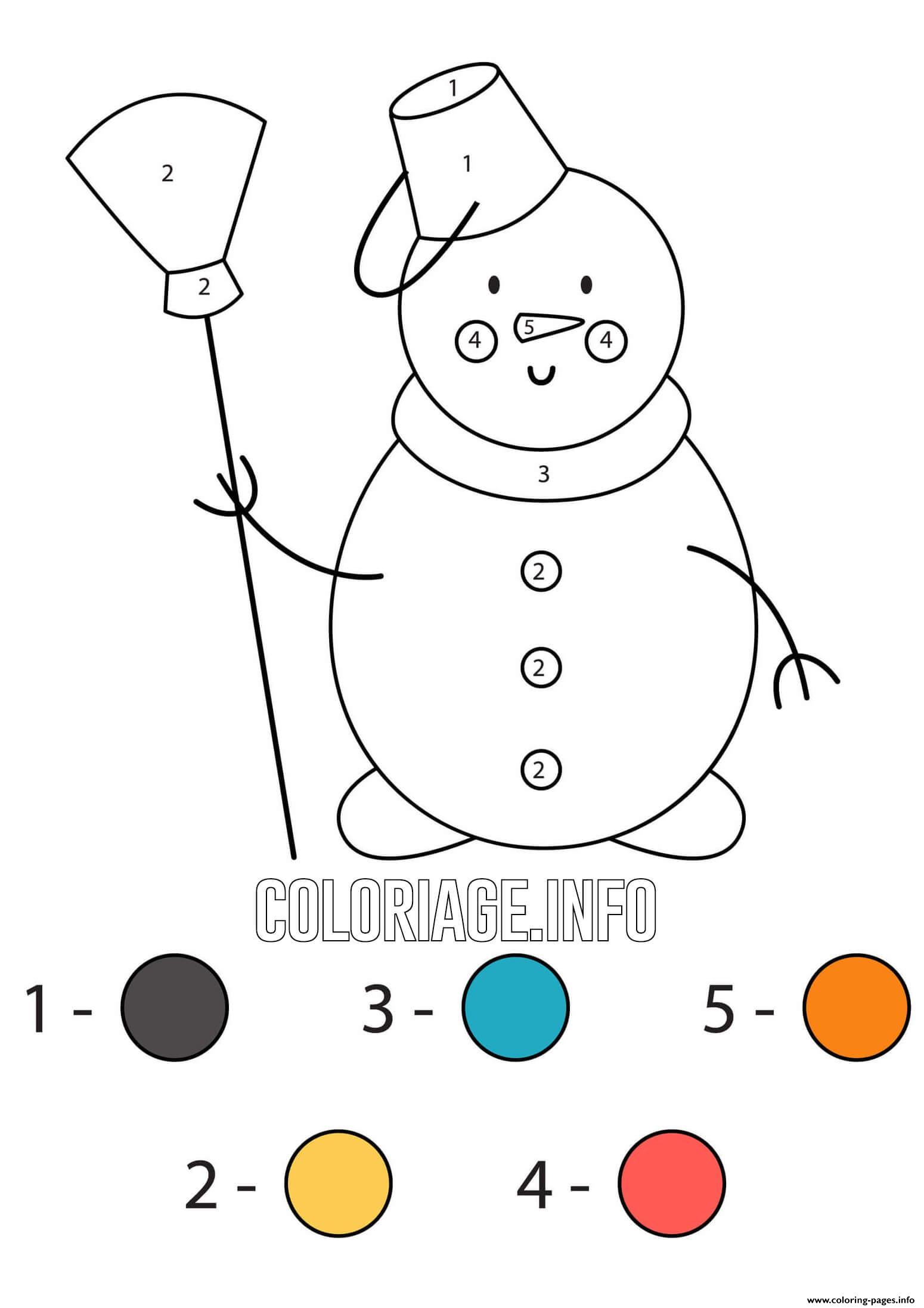 snowman-with-a-rake-color-by-number-coloring-page-printable