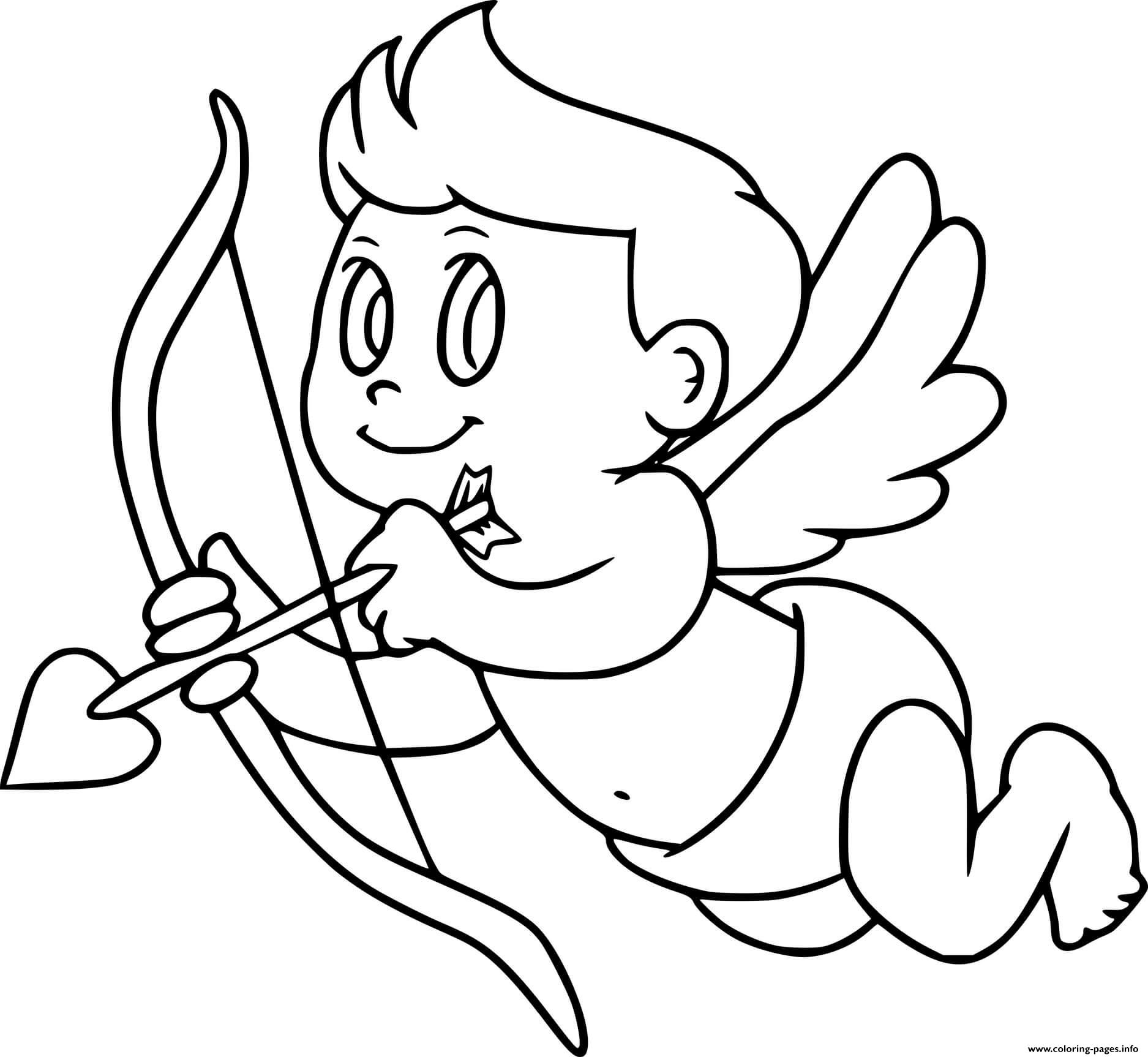 Little Cupid coloring